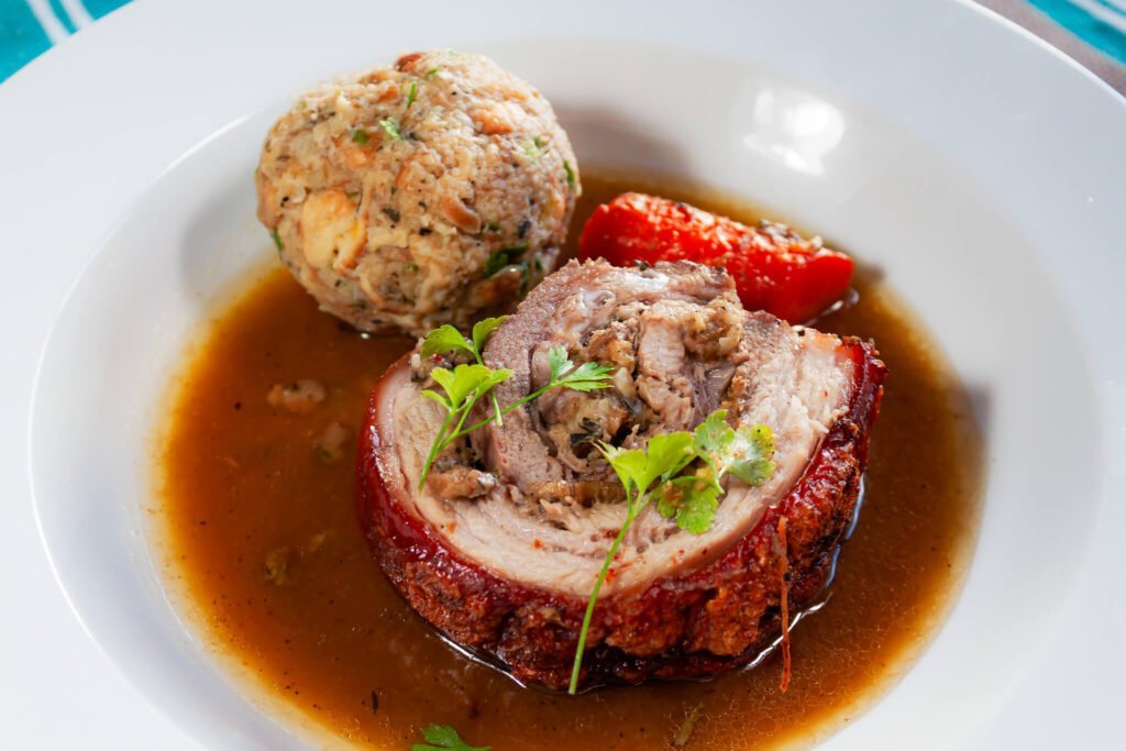 Porchetta » italienische Köstlichkeit aus dem Ofen